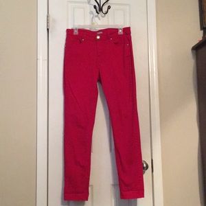 Red pants!! Size 10